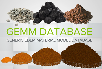 EDEMの材料データベース