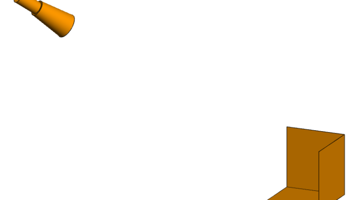 コーナリフレクタのバイスタティックRCS解析