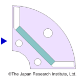 遠心力によるIPMモータのロータ部接触解析2