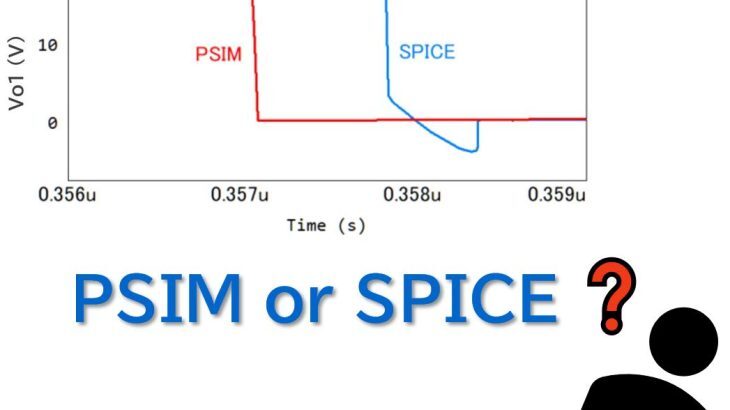 Simcenter PSIMとSPICE