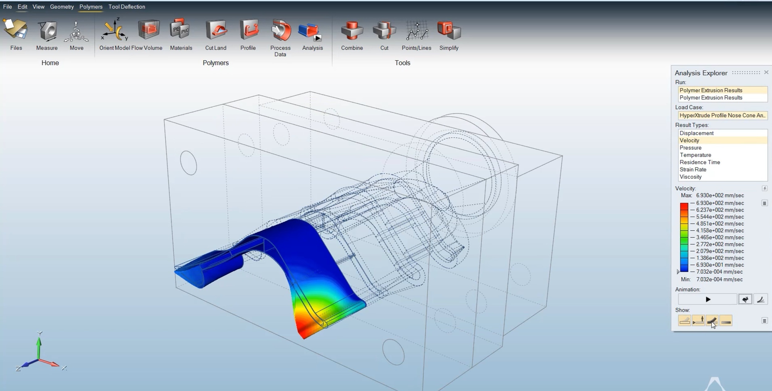 Altair Inspire Extrude Polymer
