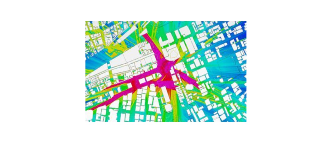 ローカル5G評価のためのワークフロー（都市シナリオ） │ Altair WinProp　電波伝搬総合シミュレーター